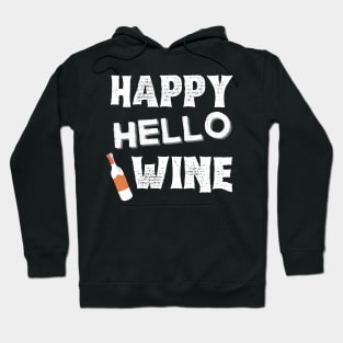 Happy Hallowine. Halloween Costume for Wine Lover. Hoodie